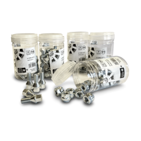 QBOS TUERCA M12X150 CONICA ABIERTA K19 + LL