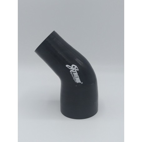 Codo 45ºC Reductor 76mm-63mm Negro mgiautoparts.com