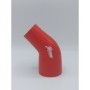 Codo 45ºC Reductor 45-50mm Largo Rojo mgiautoparts.com