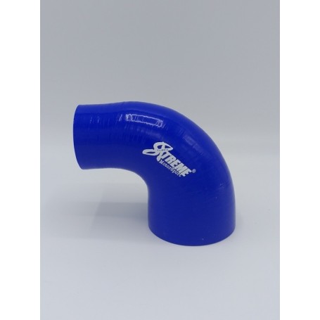 Codo 90ºC Reductor 63-76mm Azul mgiautoparts.com