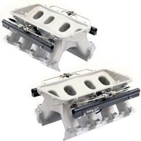 HOLLEY HI-RAM MANIFOLD FOR CATHEDRAL PORT HEADS W/ Snow DIRECT