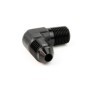 1/8" NPT to 4AN Elbow Water Methanol Fitting (BLACK)
