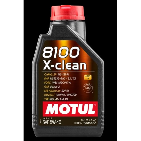 MOTUL 8100 XCLEAN C3 5W40 20L mgiautoparts.com