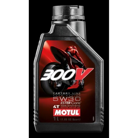MOTUL 300V FL R. RAC. 5W30 1L mgiautoparts.com