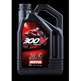 MOTUL 300V RAC 2376H 0W30 5L mgiautoparts.com