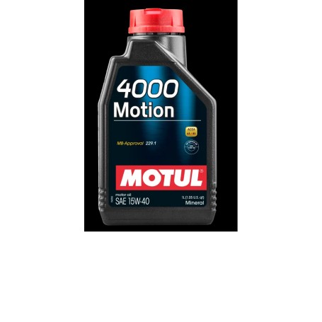 MOTUL 4000 MOTION 15W40 1L mgiautoparts.com