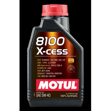 MOTUL 8100 X-CESS 5W40 60L mgiautoparts.com