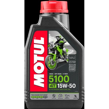 MOTUL 5100 15W50 4T 2L mgiautoparts.com
