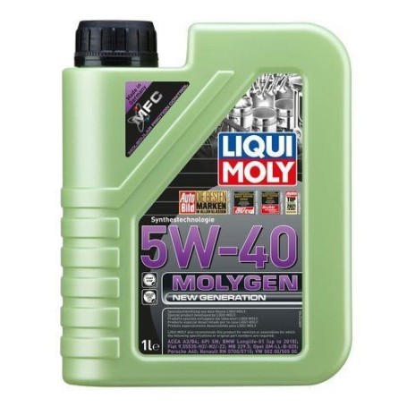 LIQUI MOLY MOLYGEN NEW GENERATION 5W-40 mgiautoparts.com