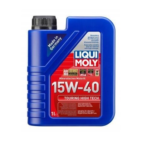 LIQUI MOLY TOURING HIGH TECH 15W-40 1L mgiautoparts.com