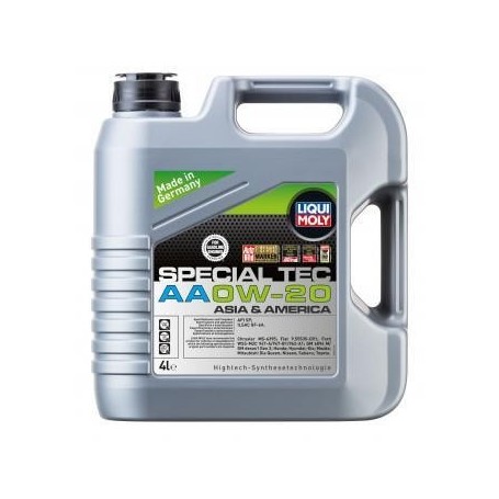 LIQUI MOLY SPECIAL ACEITE TEC AA 0W-20 mgiautoparts.com
