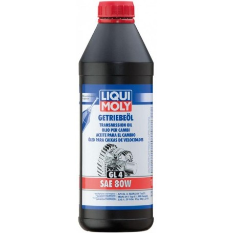 LIQUI MOLY ACEITE CAMBIO (GL4) SAE 80W 1L mgiautoparts.com