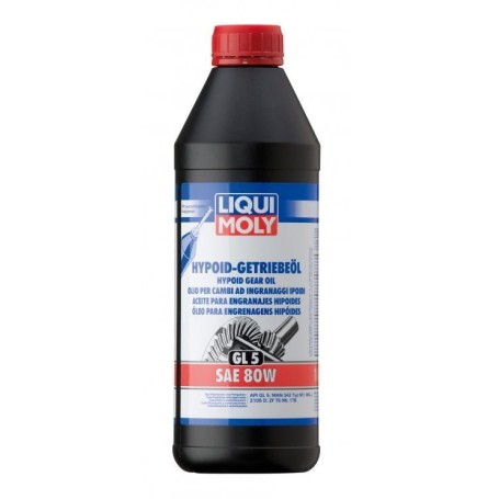 LIQUI MOLY ACEITE ENGRANAJES (GL5) SAE 80W 1L mgiautoparts.com