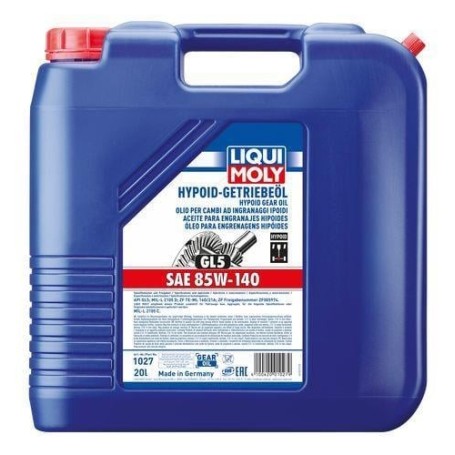 LIQUI MOLY ACEITE ENGRANAJES (GL5) SAE 85W-140 20L