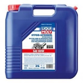 LIQUI MOLY ACEITE ENGRANAJES (GL5) SAE 80W 20L mgiautoparts.com