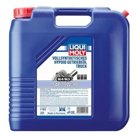 LIQUI MOLY ACEITE ENGRANAJES 75W-90 20L mgiautoparts.com
