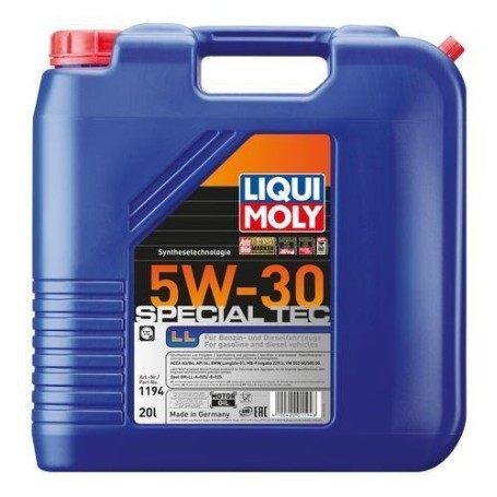 LIQUI MOLY SPECIAL TEC LL 5W-30 20L mgiautoparts.com