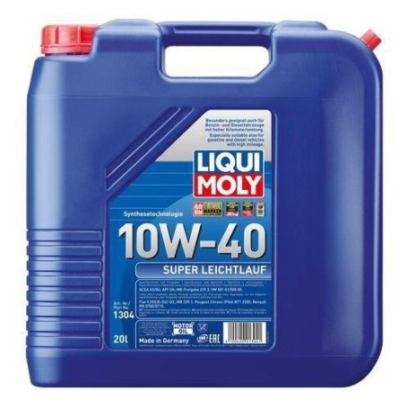 LIQUI MOLY LEICHTLAUF 10W-40 20L mgiautoparts.com