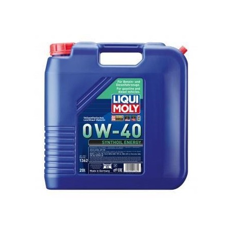 LIQUI MOLY OIL ENERGY 0W-40 20L mgiautoparts.com