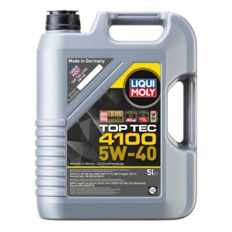 LIQUI MOLY TOP TEC 4100 5W-40 ACEITE mgiautoparts.com