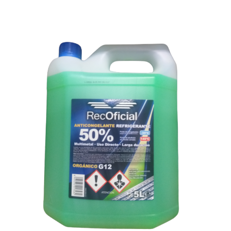 REC OF ANTICONGELANTE G12 50% VERDE