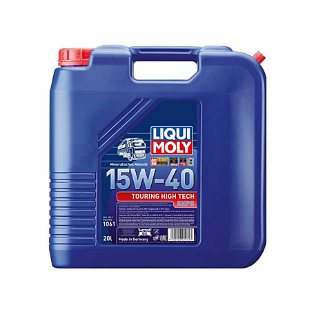 LIQUI MOLY TOURING HIGH TECH 15W-40 20L mgiautoparts.com