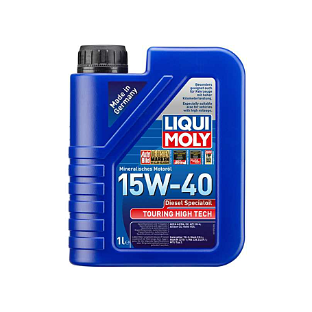 LIQUI MOLY TOURING HIGH TECH DIESEL 15W-40 1L mgiautoparts.com