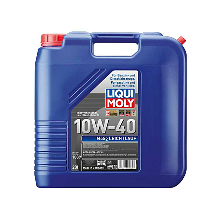 LIQUI MOLY MOS2 LEICHTLAUF 10W-40 20L mgiautoparts.com