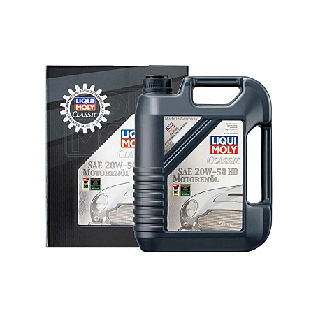 LIQUI MOLY CLASSIC MOTORENÖL 20W-50 5L mgiautoparts.com