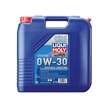 LIQUI MOLY OIL LONGTIME 0W-30 20L mgiautoparts.com