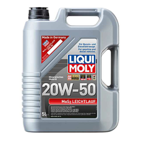 LIQUI MOLY MOS2 LEICHTLAUF 20W-50 5L mgiautoparts.com