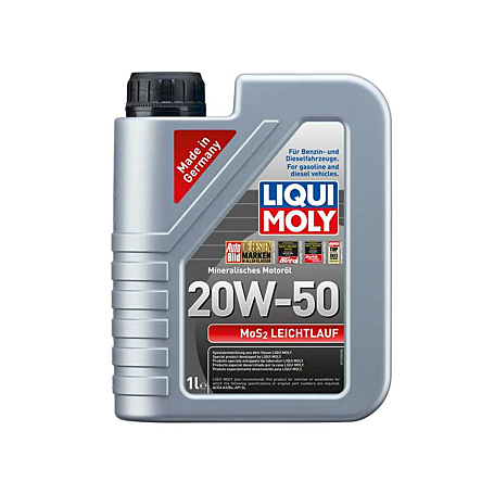LIQUI MOLY MOS2 LEICHTLAUF 20W-50 1L mgiautoparts.com