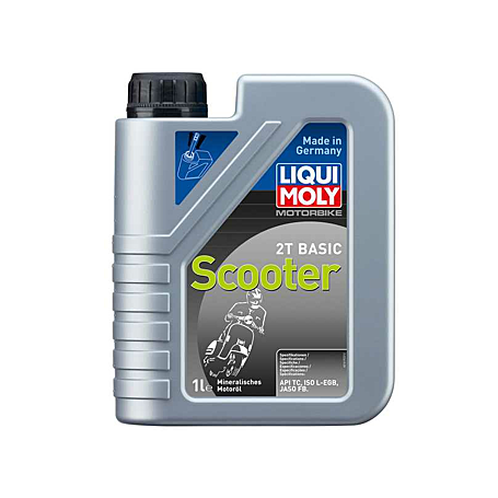LIQUI MOLY ACEITE MOTO 2T BASIC SCOOTER ST 1L mgiautoparts.com