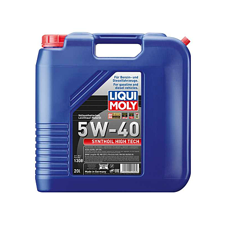 LIQUI MOLY OIL HIGH TECH 5W-40 20L mgiautoparts.com