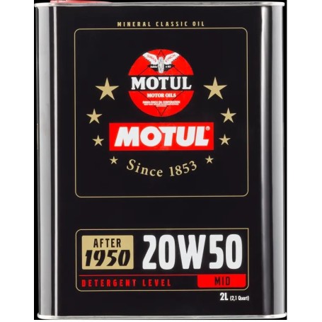 MOTUL 20W50 CLASSIC 2L mgiautoparts.com