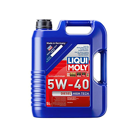 LIQUI MOLY DIESEL HIGH TECH 5W-40 5L mgiautoparts.com