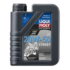 LIQUI MOLY ACEITE MOTO 4T 20W-50 STREET 1L mgiautoparts.com