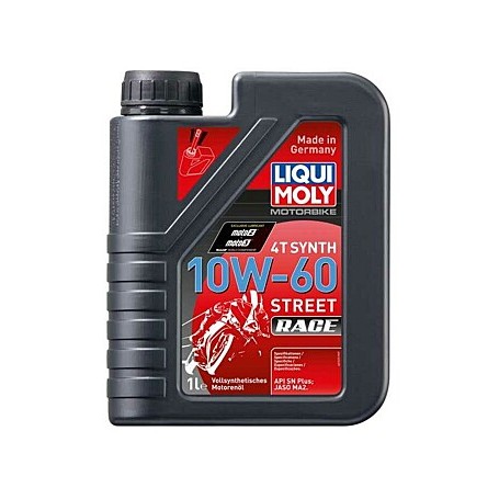 LIQUI MOLY ACEITE MOTO 4T 10W-60 STREET RA 1L mgiautoparts.com