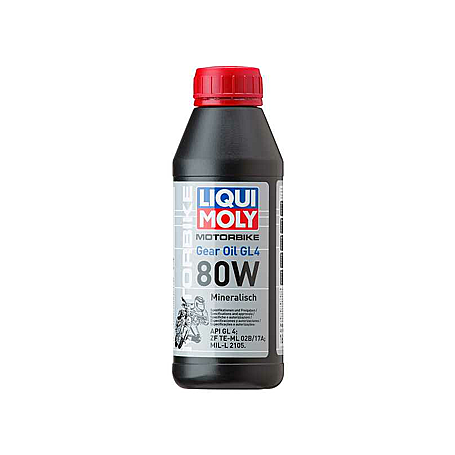 LIQUI MOLY ACEITE MOTO GEAR OIL (GL4) 80W 500ML mgiautoparts.com