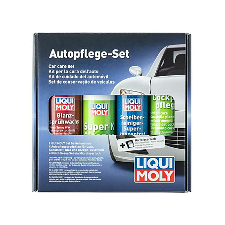 LIQUI MOLY SET CUIDADO DEL VEHÍCULO 1unidad mgiautoparts.com