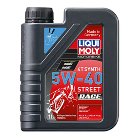 LIQUI MOLY ACEITE MOTO 4T 5W-40 STREET RACE 1L mgiautoparts.com