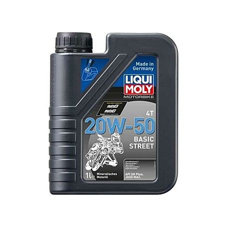LIQUI MOLY ACEITE MOTO 4T 20W-50 BASIC STR mgiautoparts.com