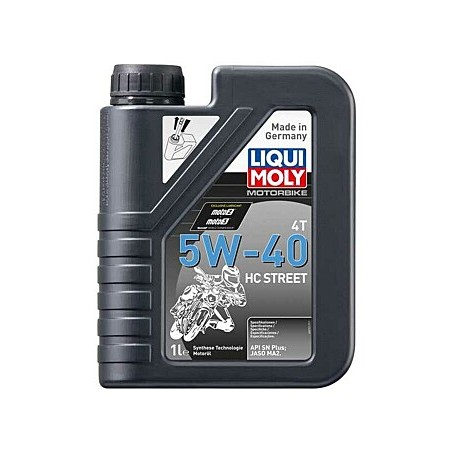 LIQUI MOLY ACEITE MOTO 4T 5W-40 HC STREET mgiautoparts.com