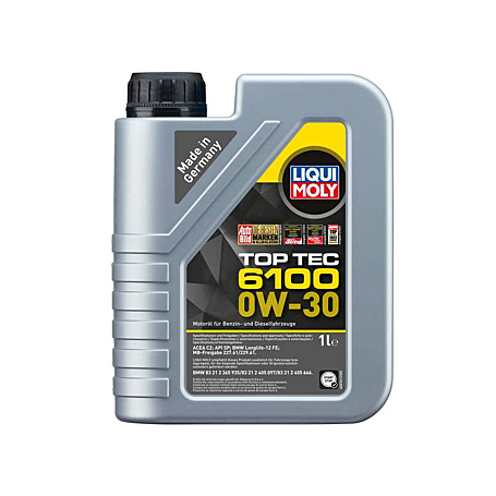 LIQUI MOLY TOP TEC 6100 0W30 1L mgiautoparts.com