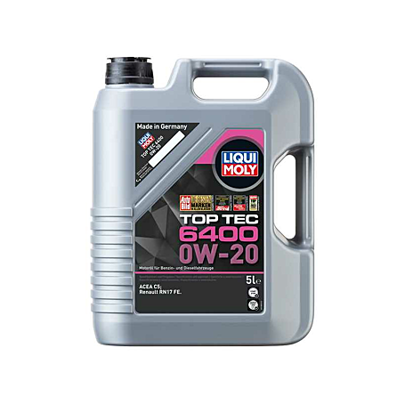 LIQUI MOLY TOP TEC 6400 0W20 mgiautoparts.com