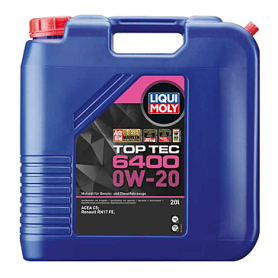 LIQUI MOLY TOP TEC 6400 0W20 20L mgiautoparts.com