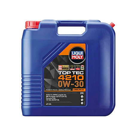 LIQUI MOLY TOP TEC 4210 0W30 20L mgiautoparts.com