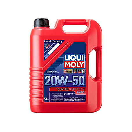 LIQUI MOLY TOURING HIGH TECH SHPD 20W-50 mgiautoparts.com