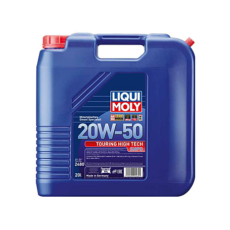 LIQUI MOLY TOURING HIGH TECH SHPD 20W-50 mgiautoparts.com