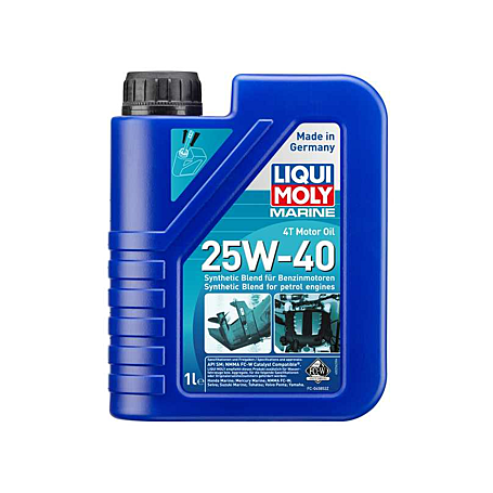LIQUI MOLY 4T MOTOR OIL 25W-40 mgiautoparts.com